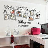 AY9136 cartoon black bird photo photo stickers stickers wallpaper wallpaper English