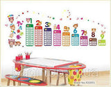Ay642 Buy Cartoon Animal Multiplication Table Wall Sticker Multicolou centimeter in Saudi Arabia Cartoon Animal Multiplication Table Wall Sticker