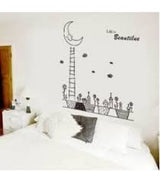 Moon Wall Sticker  Ay9037