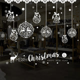 Miico XH7243 Christmas Sticker Home Decoration Sticker Window and Wall Sticker Shop Decorative Stickers