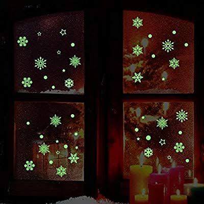 Yigo Fluorescent Luminous Wall Stickers Glow in The Dark Stars Home Decoration Eco-Friendly PVC Cartoon Wall Decal for Kids Rooms-Alphabet