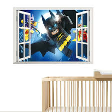 Batman in an open window wall sticker | size  70x50 cm  ncs14174