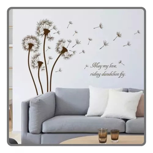 Dandelion Wall Sticker Vinyl Children Decal forSk7062