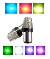 1 Pc LED Bike Back Light Flasher Bulb | Motorcycle Back Light Flasher Bulb | Multi color lights Flasher for bike