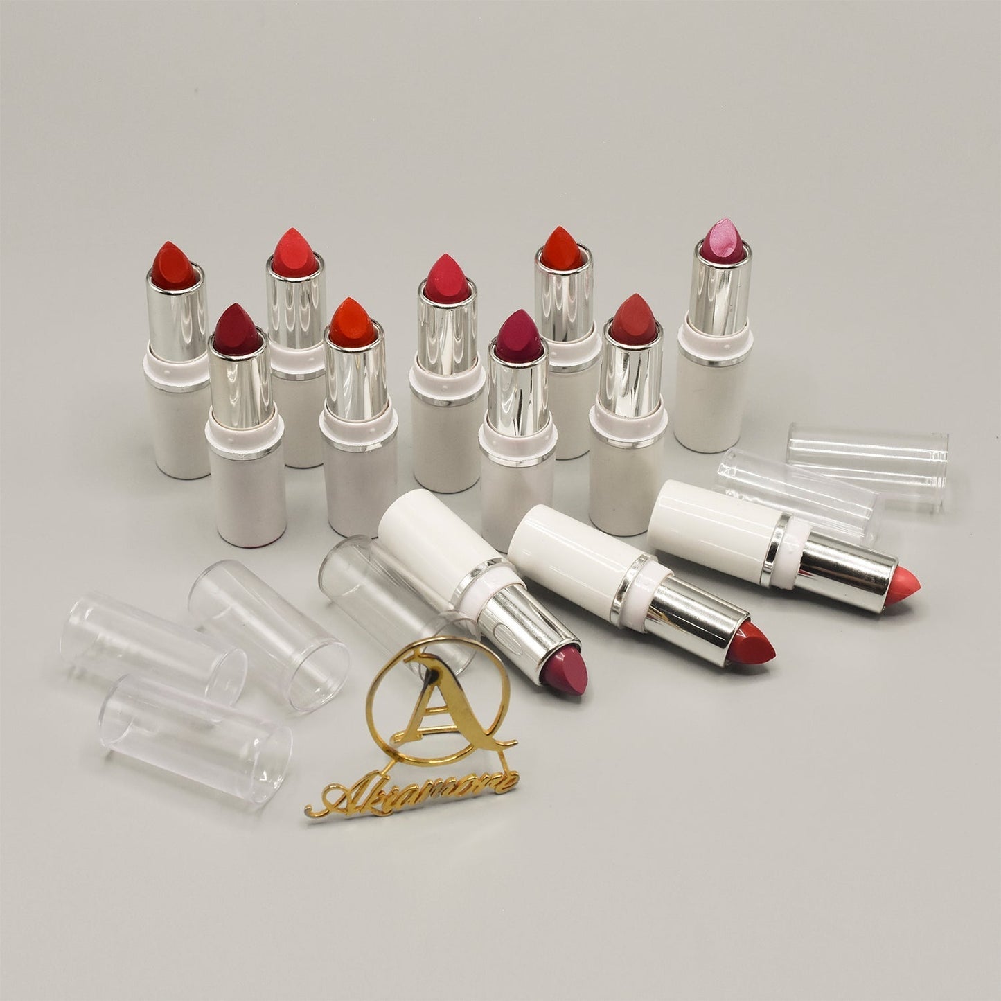 Miss Rose Matte Lipstick Set Pack of 12, Long Lasting Lip Color Shades for Women