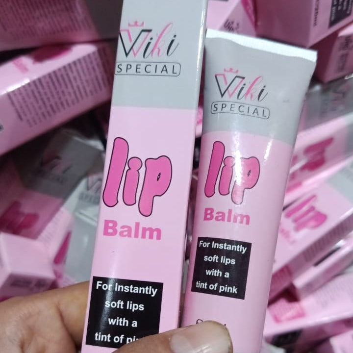 Wiki Special Natural Pink Lip Balm – Moisturizing, Nourishing & Long-Lasting Lip Care | Soft Pink Tint | Hydrating Formula for Daily Use