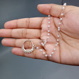 Stylish Golden One Line Nose Nath For Women/Girls.