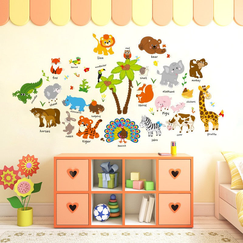 Animal stickerSk9296 Wall Sticker Wallpaper