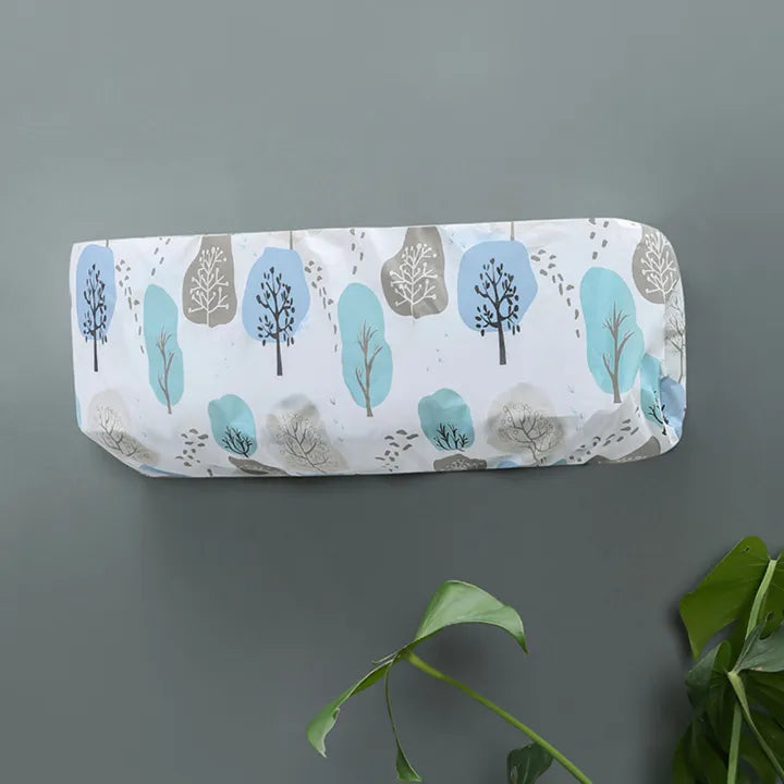 Ac Protective Dust Cover  Cute Cartoon Printing Dust Cover for air condition (Random design &amp; Color)1 ton