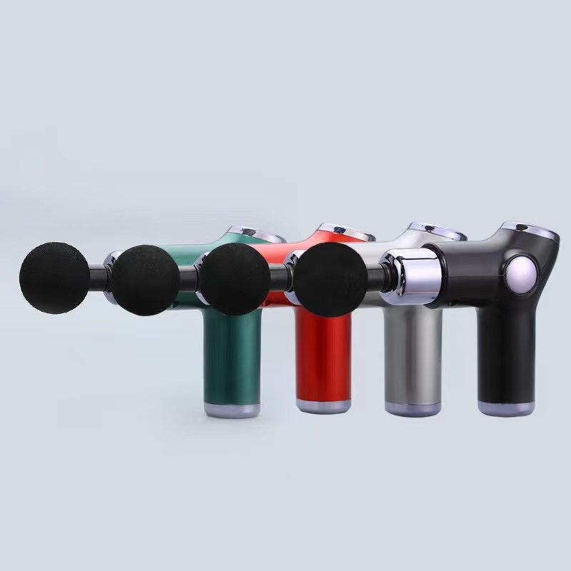 Gun massager lcd display Deep Tissue Percussion Massager  For Pain Relief Mini Massageer Gun (Random Color)