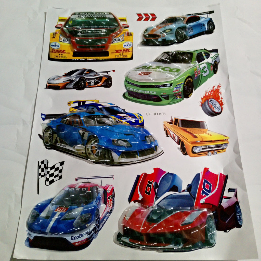Wall stickers Racing cars EF-DT801