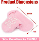 Moisturizing Spa Socks Silicone Gel Socks for Women Repairing Softening Dry Cracked Feet Comfortable Care (Random Color)