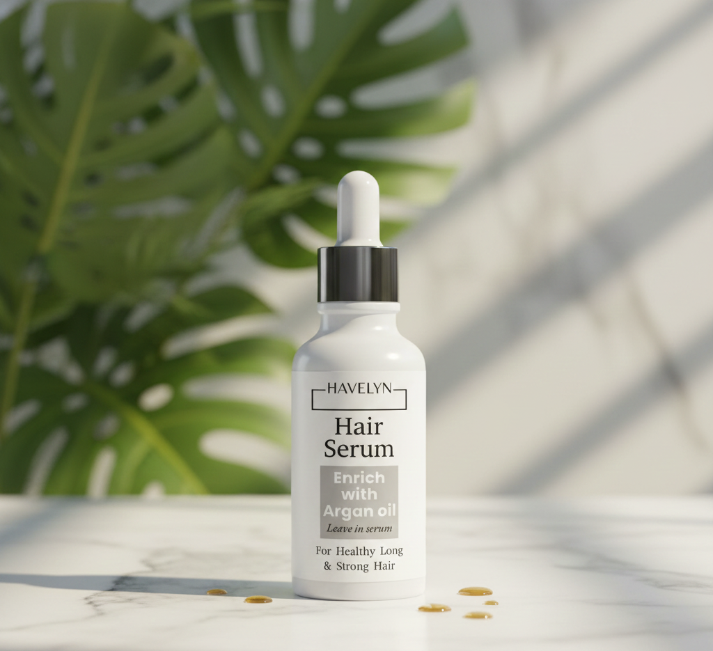 Hair Growth Serum Enriched with Argan Oil – For Healthy, Long, Strong & Shiny Hair | Anti-Hair Fall, Deep Conditioning & Scalp Repair