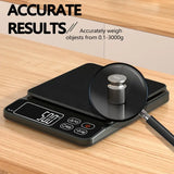 Precise Escort Digital Kitchen Scale with LCD Display - GL-01