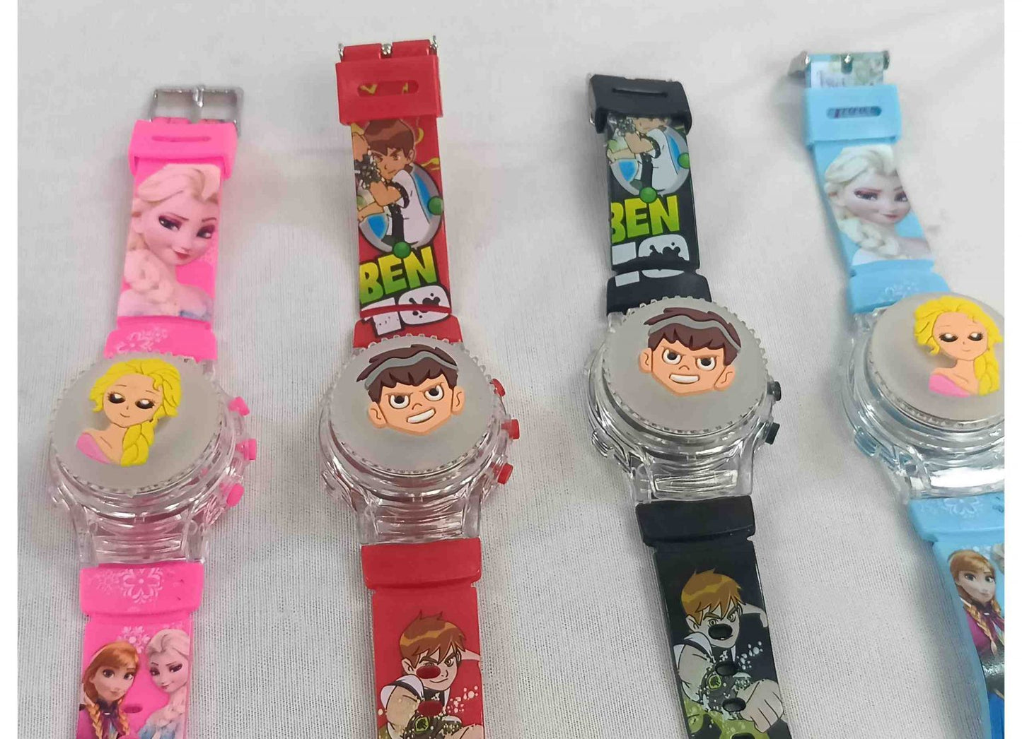 Omni-Glow Kids' Digital Adventure Watch – Multi-Color LED Light-Up Edition ( random colour )
