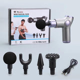 Gun massager lcd display Deep Tissue Percussion Massager  For Pain Relief Mini Massageer Gun (Random Color)