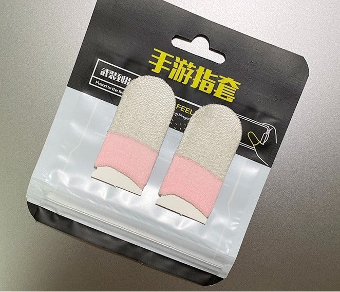 Pair of Gaming Finger Sleeves Sweat Proof Breathable Thumb Sleeves For Mobile Gaming Durable Quality Comfortable Fit