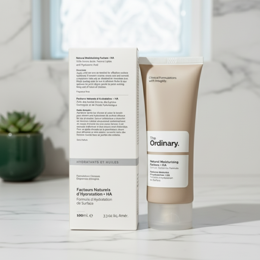 The Ordinary Natural Moisturizing Factors + HA Surface Hydration Formula – Hydrating Facial Moisturizer With Amino Acids, Dermal Lipids And Hyaluronic Acid (100ml)