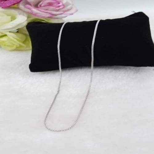 simple snake chain sliver colour