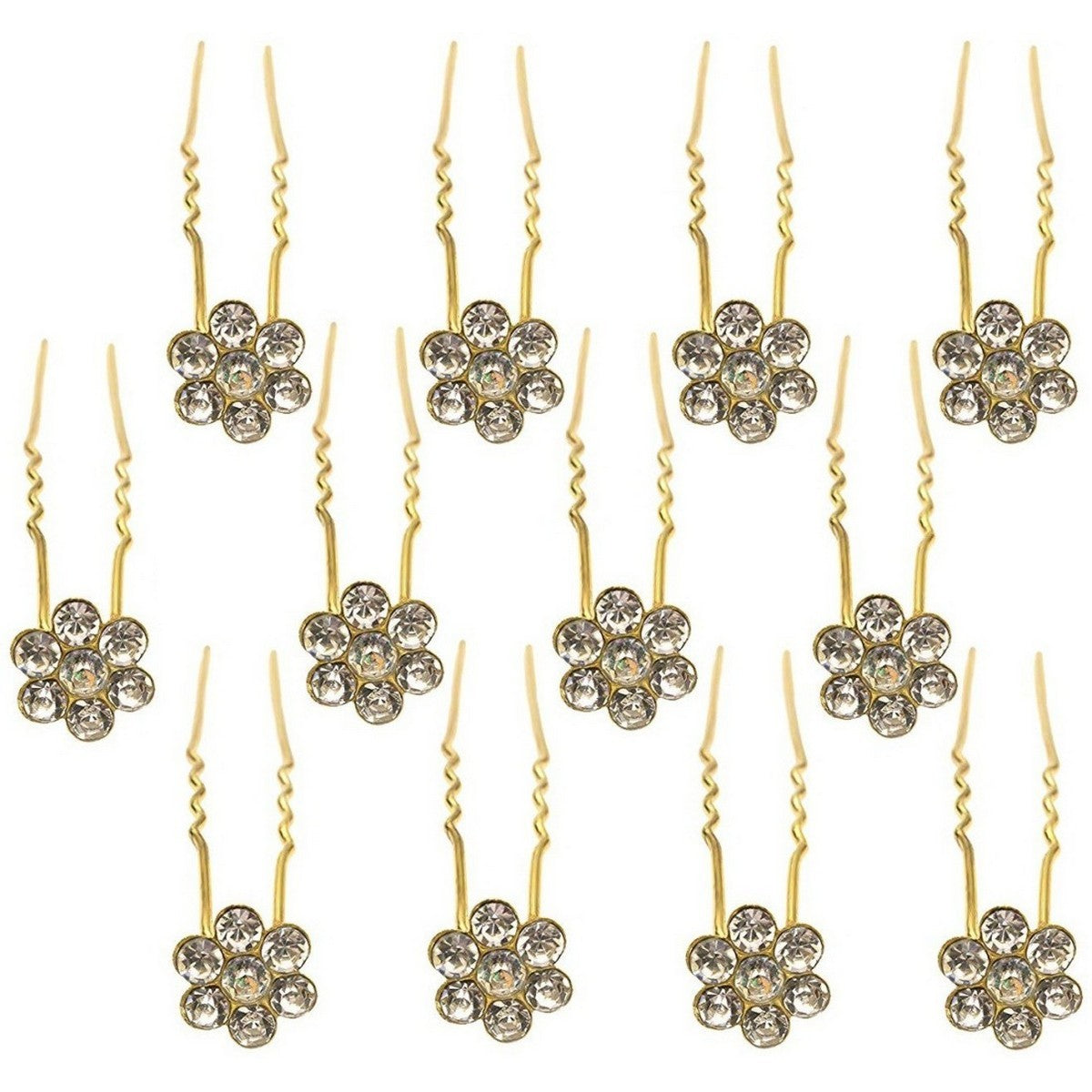 Pair Flower hair styling pins hnfrgrd3b-1