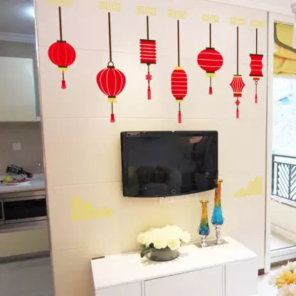 Happy New Year Theme Wall Stickers