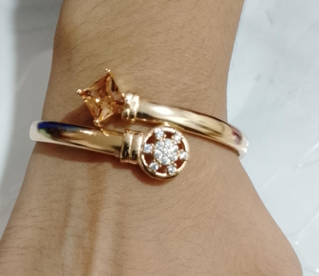 GOLD PLATED ZIRCON BRACELET btfrgda6e-1