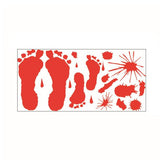 Zombie Hand Decal Good Multipurpose Eye-catching Window Decal Vivid Halloween Zombie Hand Wall Window Stickers Zombie Hand Decal