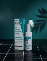 CeraVe Deep Cleaning Moisturizing Massage Foam Cleansing Cream – Gentle, Hydrating Facial Cleanser for Soft, Balanced & Fresh Skin
