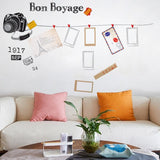 Wall Sticker SX16 Photo Camera Relaxing DIY Wallpaper Interior Sheet Removable Sticker Free Shipping size 50x70 dm570137
