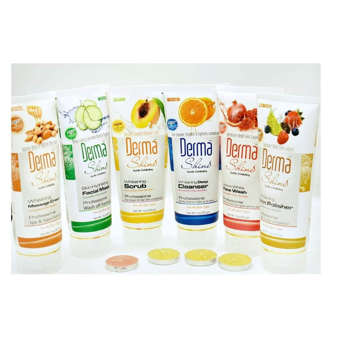 Derma Shine Whitening Facial Treatment Kit (20gm Each) Pack of 6