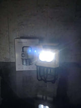 HelloCloud Multifunctional Camping Light Dual Bright &amp; Warm Modes Solar &amp; USB Rechargeable Lantern with Power Bank(HC-7677A)