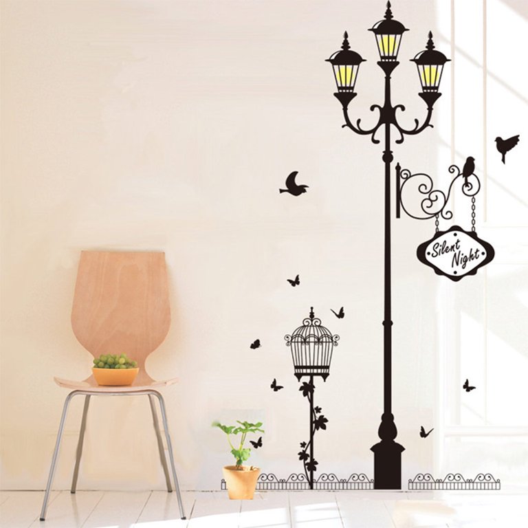 Bearachild Wall Stickers Animal Three Dimensional Poster Living Business Art Paste Decals xh0229cBedroom Home Background House Room Type2