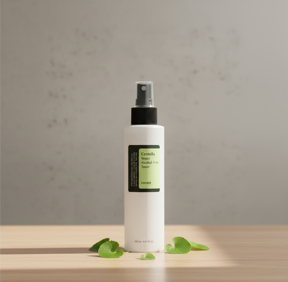 COSRX Centella Water Alcohol-Free Toner – Soothing, Hydrating Korean Skincare Mist for Sensitive, Irritated & Redness-Prone Skin