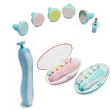 Baby electric nail clipper nail cutter manicure &amp; Pedicure 0m+(Random color)