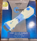 Electric Anti Lice V Comb Machine Smart, Compact and Sleek Design  (with box)