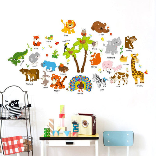 Animal stickerSk9296 Wall Sticker Wallpaper