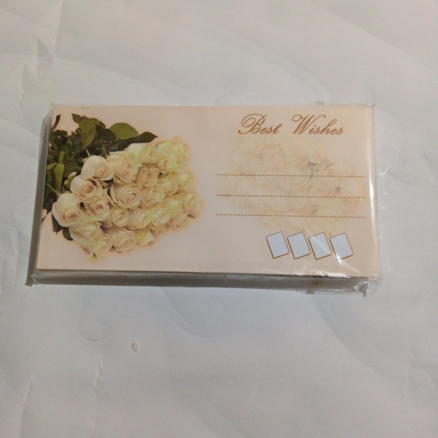 Best Wishes Multi Color Envelope (25 Pcs)