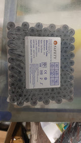 Safety Grey Blood Collection Tube – Glucose Test Tube 3ML, Secure Sample Collection for Laboratory Use