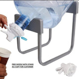 High?Quality Water Bottle Stand | Metal Rack Dispenser | Durable & Stable Holder for Home & Office | 19 Ltr bottle stand with nozzle