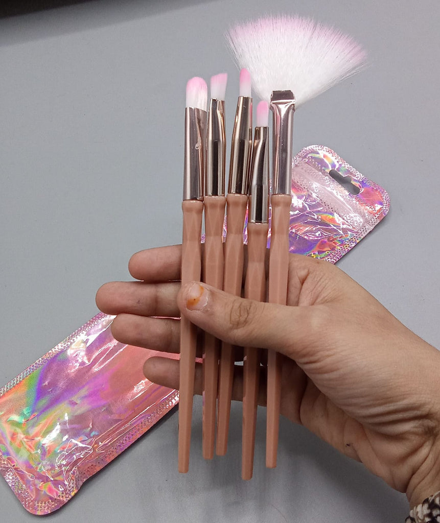 Glamorous Face 5 In 1 Makeup Brush Set