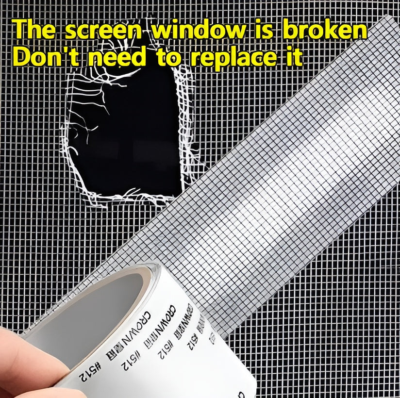 Mesh Window Screen Repair Tape – 2 Meter Durable Self-Adhesive Patch for Quick Screen Fixes