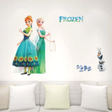 Frozen  beautiful  wall sticker size  50x60  nc14114