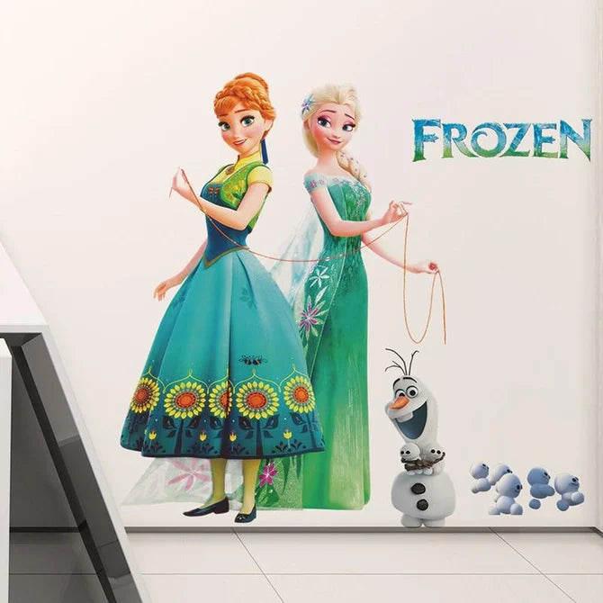 Frozen  beautiful  wall sticker size  50x60  nc14114