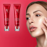 Fv Foundation Waterproof With Medium Coverage, Oil-free &amp; Long Lasting, Matte orever Foundation For Oily/normal Skin, Forever Liquid Makeup Foundation For Face, 30g Ivory