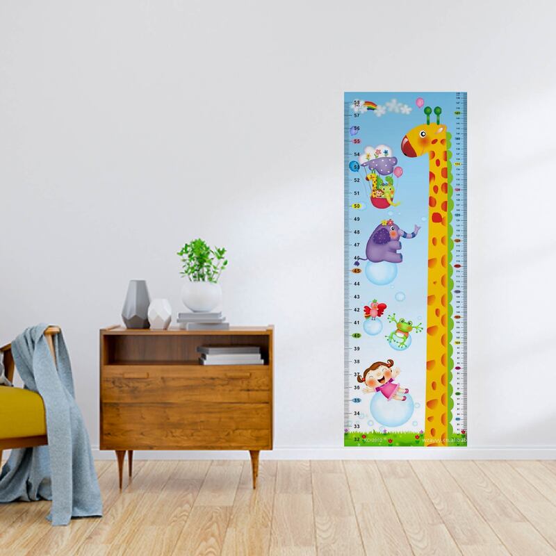 Pediatric height meter with full color sintra size 25x70  xc2002