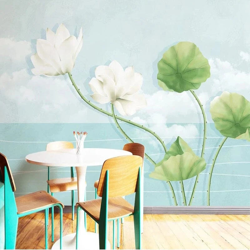 Chinese Style Exquisite Vase Flower Wall Sticker 3D Decal For Living Room Porch Background Wallpaper Painting Mural Stickers 1PC size 60x90 sk9338
