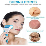 MARZAHAR Ice Roller for Face &amp; Eye Puffiness Relief, Cold Gel Ice Face Roller Massager - Ice Roller Cool Roller For Face Eye Body Facial Shaping Anti Wrinkle Ice Roller Massager Smooth Skin ( Random Color )