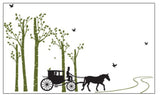 Wall Sticker AY- 815 Syga Horse Riding Natural Wall Stickers