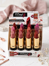 Fit Me Matte Lipstick Set Pack of 12 – Long Lasting Waterproof Liquid Lipsticks Kit for Women