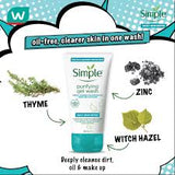 Simple Daily Skin Detox Purifying Gel Facial Wash – 150ml